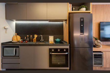 Foto 04 de apartamento à venda com 1 quarto, 46m² em Vila Clementino, São Paulo