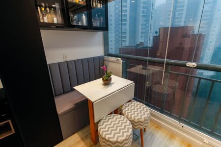 Detalhe - Varanda de apartamento à venda com 2 quartos, 49m² em Vila Andrade, São Paulo