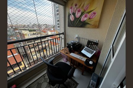 Varanda da Sala de apartamento à venda com 2 quartos, 57m² em Vila Dom Pedro Ii, São Paulo
