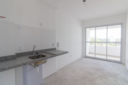 Sala/Cozinha de apartamento à venda com 1 quarto, 32m² em Butantã, São Paulo
