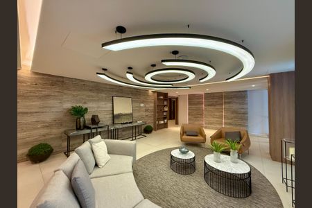 Apartamento à venda com 103m², 3 quartos e 2 vagasHall Social Bloco