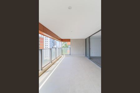 Varanda da Sala de apartamento à venda com 3 quartos, 232m² em Brooklin, São Paulo