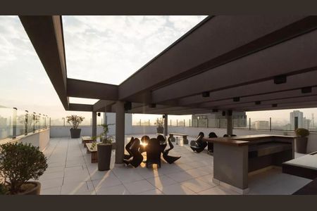 Studio à venda com 35m², 1 quarto e 1 vaga Studio à venda com 35m², 1 quarto e 1 vagaÁrea comum - Churrasqueira / Cobertura