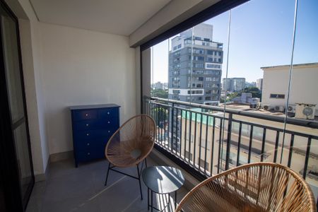 Studio à venda com 35m², 1 quarto e 1 vaga Studio à venda com 35m², 1 quarto e 1 vagaVaranda