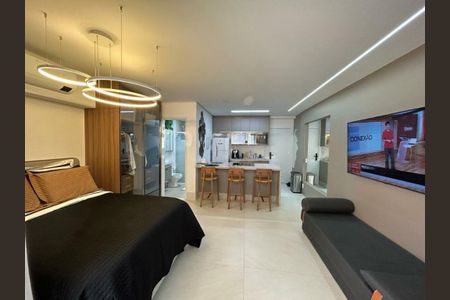 Apartamento à venda com 1 quarto, 49m² em Campo Belo, São Paulo