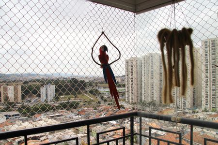 Varanda da Sala de apartamento à venda com 3 quartos, 82m² em Picanço, Guarulhos