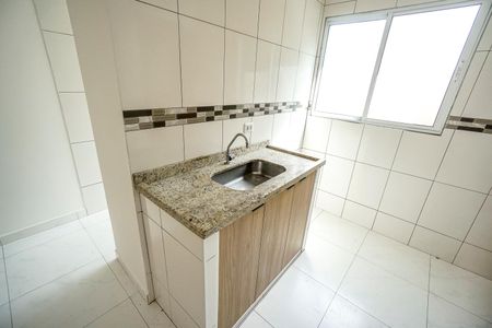 Cozinha de apartamento para alugar com 1 quarto, 35m² em Vila Moreira, São Paulo