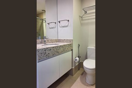 Studio para alugar com 24m², 1 quarto e sem vagaBanheiro