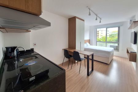 Studio para alugar com 24m², 1 quarto e sem vagaStudio