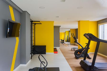 Apartamento à venda com 40m², 1 quarto e sem vaga Apartamento à venda com 40m², 1 quarto e sem vagaÁrea comum - Academia