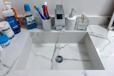 Banheiro da Suíte de apartamento para alugar com 1 quarto, 27m² em Brás, São Paulo