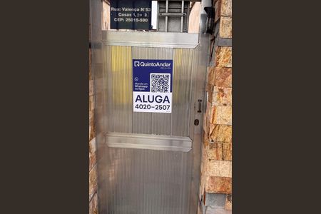 Casa para alugar com 70m², 1 quarto e sem vagaFachada + Placa