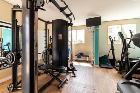 Apartamento à venda com 50m², 2 quartos e 1 vaga Apartamento à venda com 50m², 2 quartos e 1 vagaÁrea comum - Academia