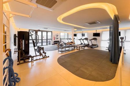 Studio para alugar com 25m², 0 quarto e sem vaga Studio para alugar com 25m², 0 quarto e sem vagaÁrea comum - Academia