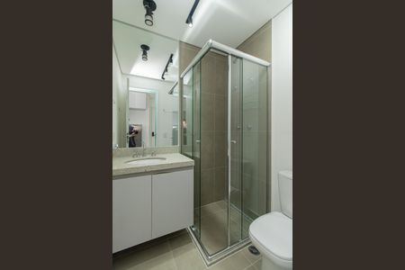 Studio para alugar com 25m², 0 quarto e sem vaga Studio para alugar com 25m², 0 quarto e sem vagaBanheiro Social