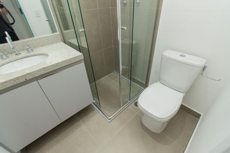 Studio para alugar com 25m², 0 quarto e sem vaga Studio para alugar com 25m², 0 quarto e sem vagaBanheiro Social