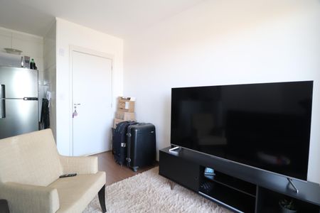 Sala de apartamento para alugar com 2 quartos, 50m² em Jardim Espanha, Uberlândia