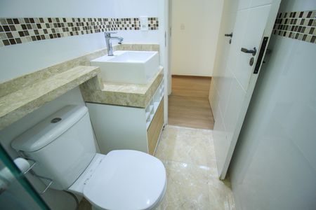 Apartamento para alugar com 63m², 2 quartos e 1 vagaBanheiro da Suíte