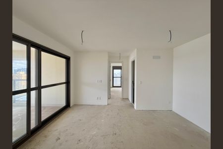 Sala de apartamento à venda com 2 quartos, 77m² em Campo Belo, São Paulo