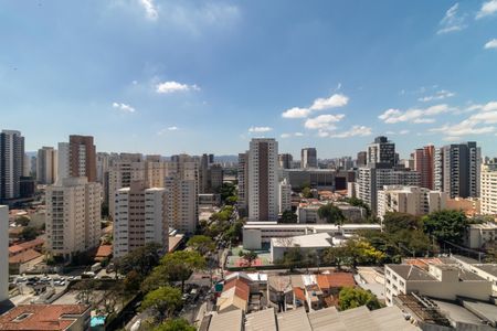 Vista da Varanda de kitnet/studio à venda com 1 quarto, 27m² em Pompeia, São Paulo