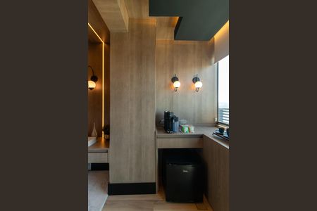 Varanda de kitnet/studio à venda com 1 quarto, 27m² em Pompeia, São Paulo