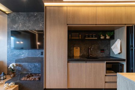 Studio à venda com 27m², 1 quarto e sem vaga Studio à venda com 27m², 1 quarto e sem vagaCozinha