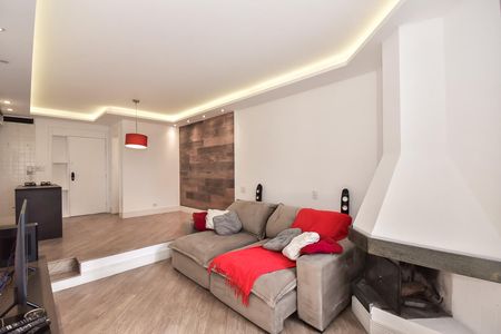 Apartamento para alugar com 81m², 1 quarto e 2 vagasSala