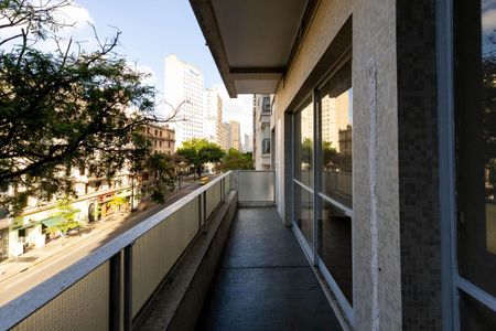 Varanda de apartamento à venda com 3 quartos, 126m² em República, São Paulo