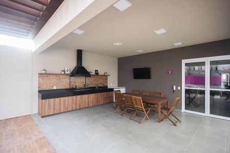 Apartamento à venda com 43m², 2 quartos e 1 vagaChurrasqueira