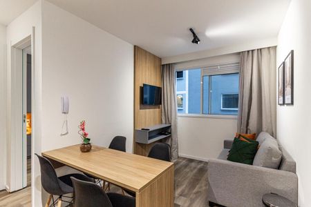 Sala de apartamento para alugar com 1 quarto, 30m² em República, São Paulo