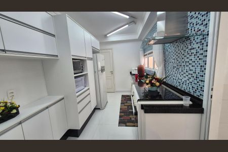 Cozinha de apartamento à venda com 3 quartos, 156m² em Centro, Santo André