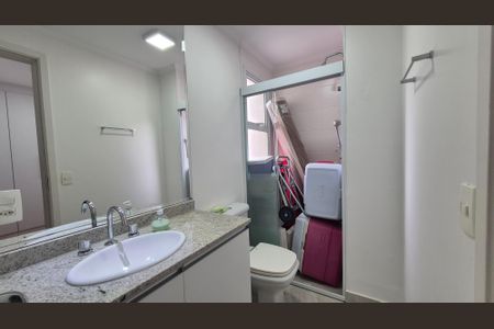 Banheiro de apartamento à venda com 3 quartos, 156m² em Centro, Santo André