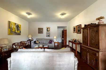 Sala de apartamento à venda com 4 quartos, 140m² em Laranjeiras, Rio de Janeiro