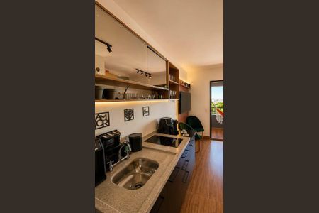 Studio à venda com 25m², 1 quarto e sem vagaCozinha