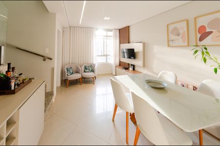 Sala de apartamento à venda com 3 quartos, 150m² em Nova Granada, Belo Horizonte