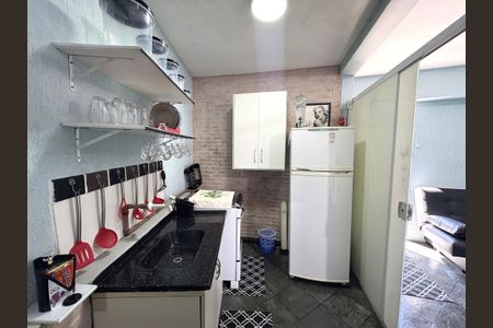 Cozinha de kitnet/studio para alugar com 1 quarto, 35m² em Jardim Tarumã, Jundiaí