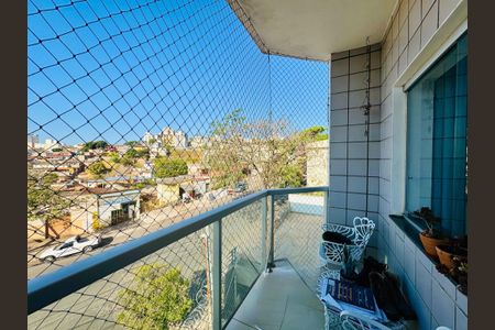 Varanda da Sala de apartamento à venda com 3 quartos, 100m² em Salgado Filho, Belo Horizonte