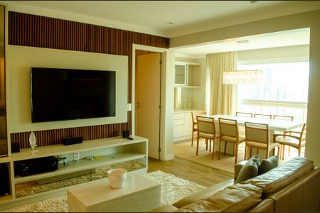 Sala de apartamento para alugar com 1 quarto, 60m² em Jardim Goiás, Goiânia