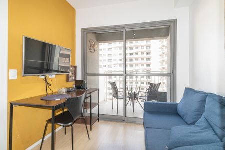 Studio para alugar com 27m², 1 quarto e sem vagaSala