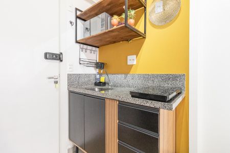 Studio para alugar com 27m², 1 quarto e sem vagaCozinha