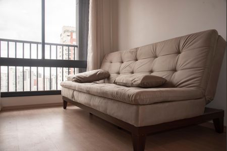 Sala de apartamento para alugar com 1 quarto, 32m² em Mirandópolis, São Paulo