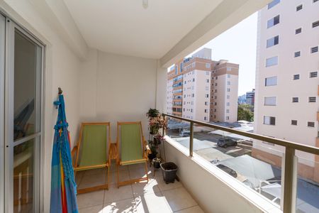 Varanda da Sala de apartamento à venda com 3 quartos, 85m² em Buritis, Belo Horizonte