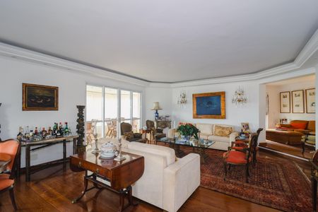 Sala de apartamento para alugar com 4 quartos, 364m² em Jardim Fonte do Morumbi, São Paulo
