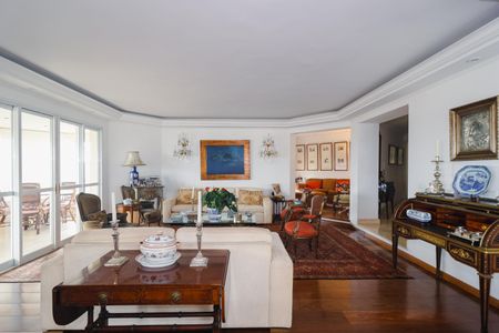 Sala de apartamento para alugar com 4 quartos, 364m² em Jardim Fonte do Morumbi, São Paulo