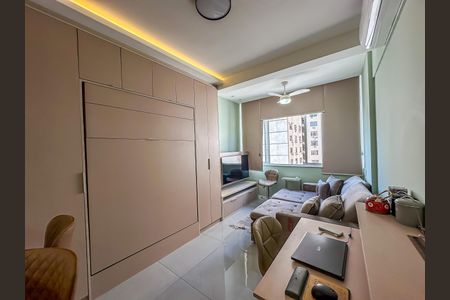 Sala de apartamento à venda com 1 quarto, 30m² em Centro, Rio de Janeiro