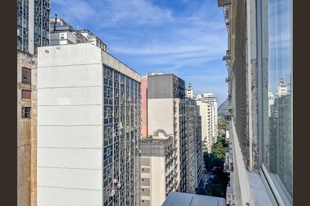 Vista Sala de apartamento à venda com 1 quarto, 30m² em Centro, Rio de Janeiro
