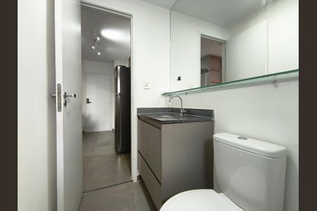 Studio para alugar com 31m², 1 quarto e sem vaga Studio para alugar com 31m², 1 quarto e sem vagaBanheiro