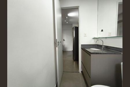 Studio para alugar com 31m², 1 quarto e sem vaga Studio para alugar com 31m², 1 quarto e sem vagaBanheiro