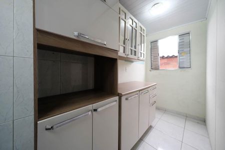 Sala/Cozinha de casa para alugar com 1 quarto, 28m² em Vila Buenos Aires, São Paulo