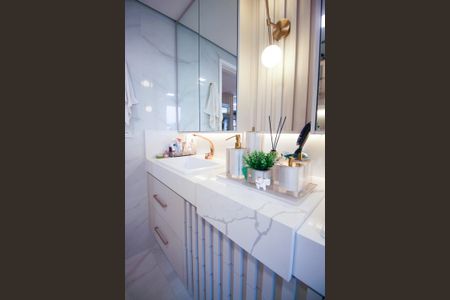 Apartamento à venda com 246m², 3 quartos e 4 vagasBanheiro da Suíte 1